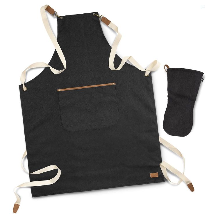 Picture of Keepsake Canvas Apron & Oven Mit Set