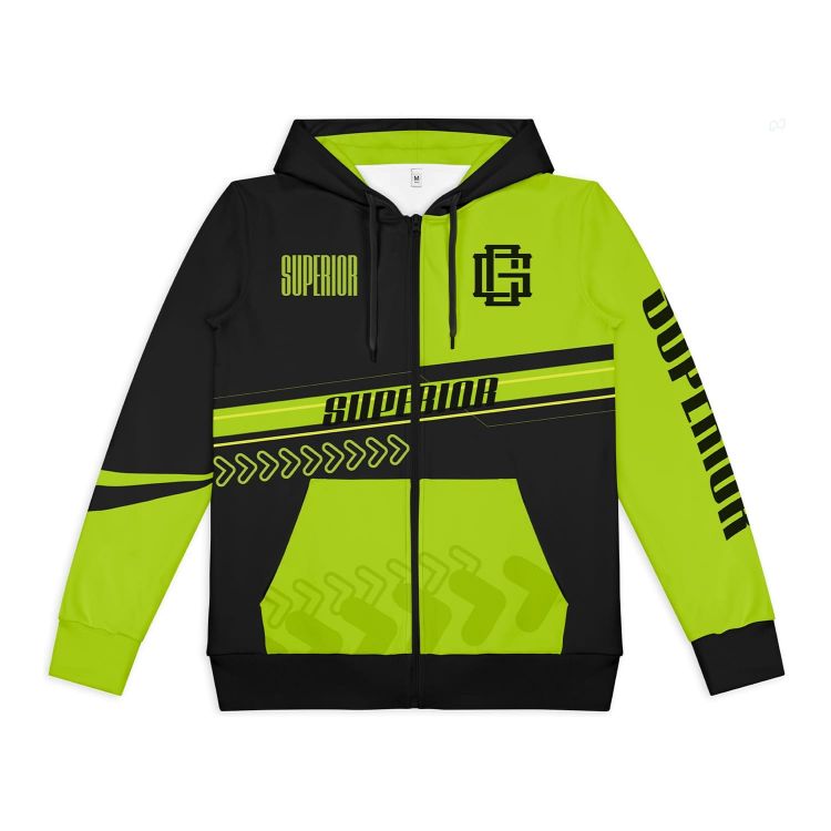 Picture of Custom Mens Active Zipped Hoodie