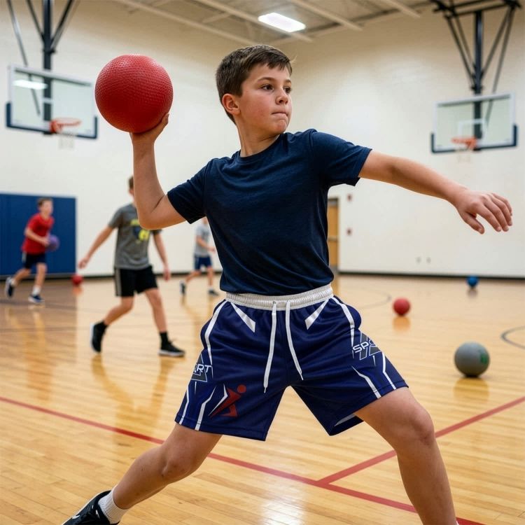 Picture of Custom Youth Active Shorts