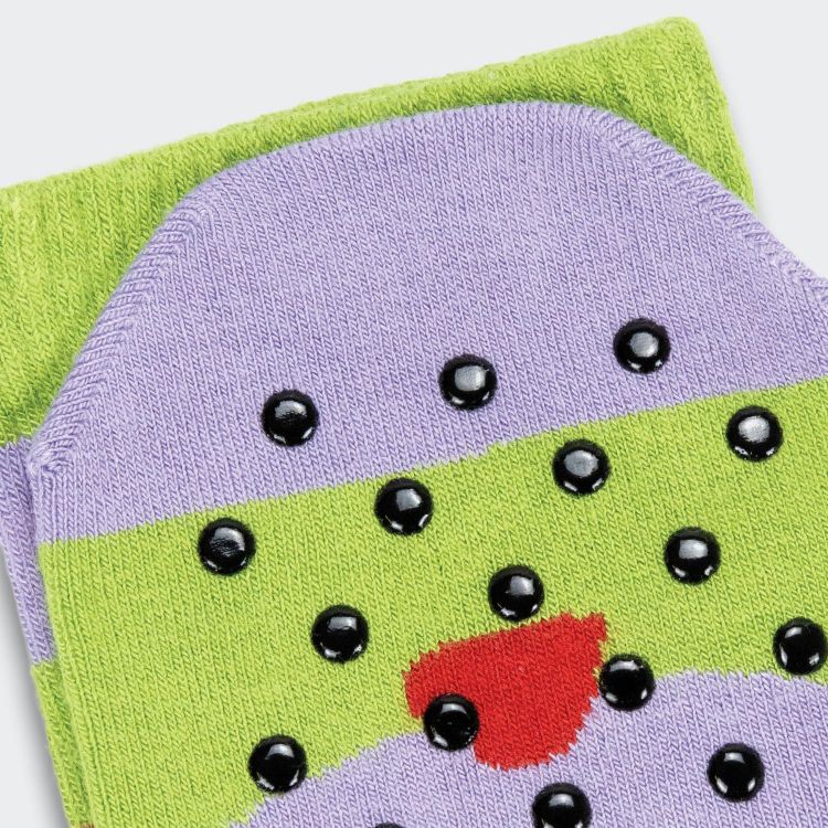 Picture of Pixel Knitted Bamboo Grip Socks