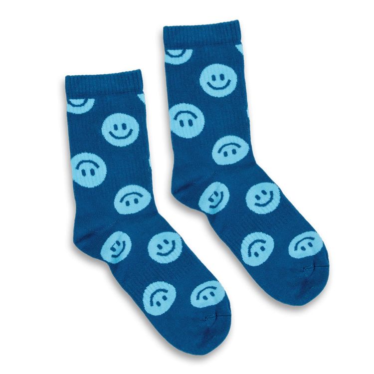 Picture of Pixel Knitted Bamboo Crew Socks - Set of 2