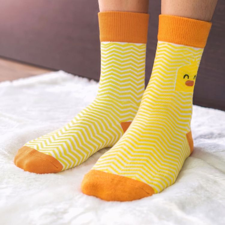 Picture of Pixel Knitted Business Socks - Set of 2
