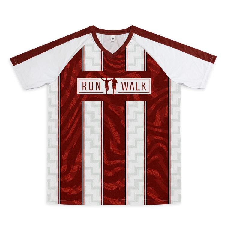 Picture of Custom Mens Active V-Neck T-Shirt