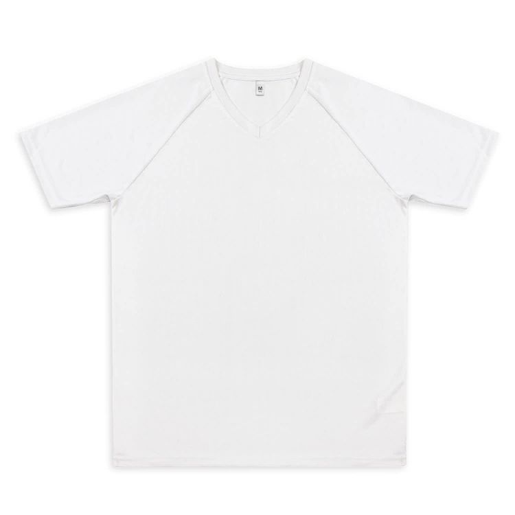 Picture of Custom Mens Active V-Neck T-Shirt