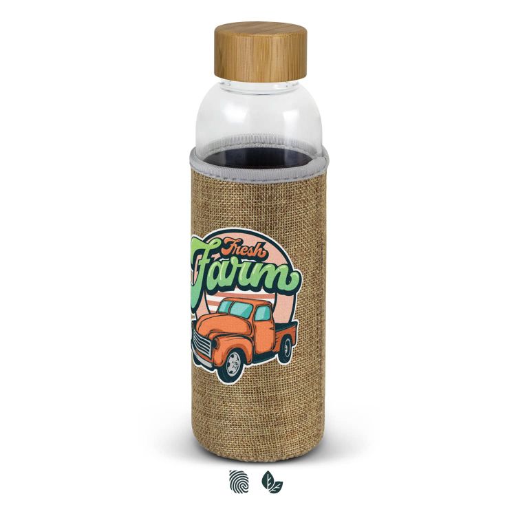 Picture of Eden Glass Bottle - Natural Sleeve