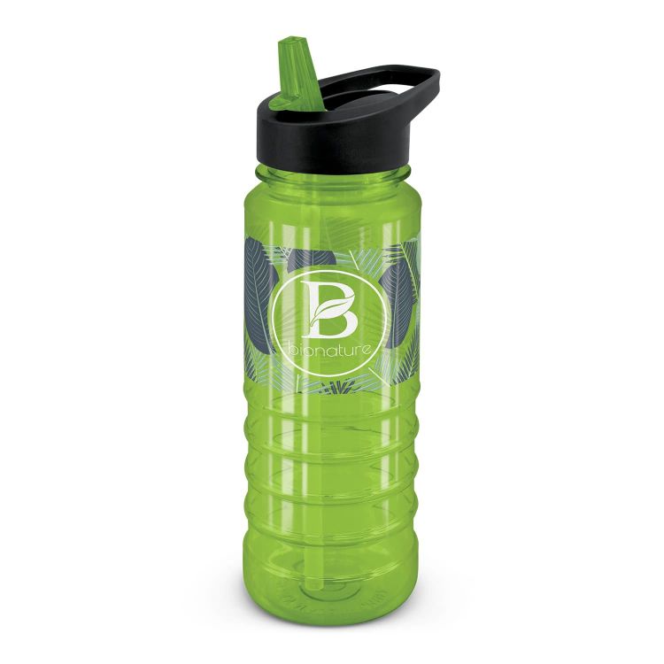 Picture of Triton Bottle Black Lid - Rotary Screen Print