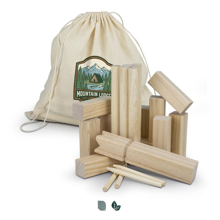 Picture of Kubb Wooden Game