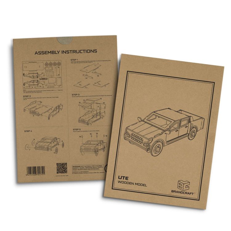 Picture of BRANDCRAFT UTE Wooden Model