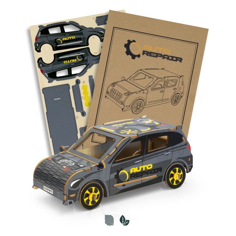 Picture of BRANDCRAFT Hatchback Car Wooden Model