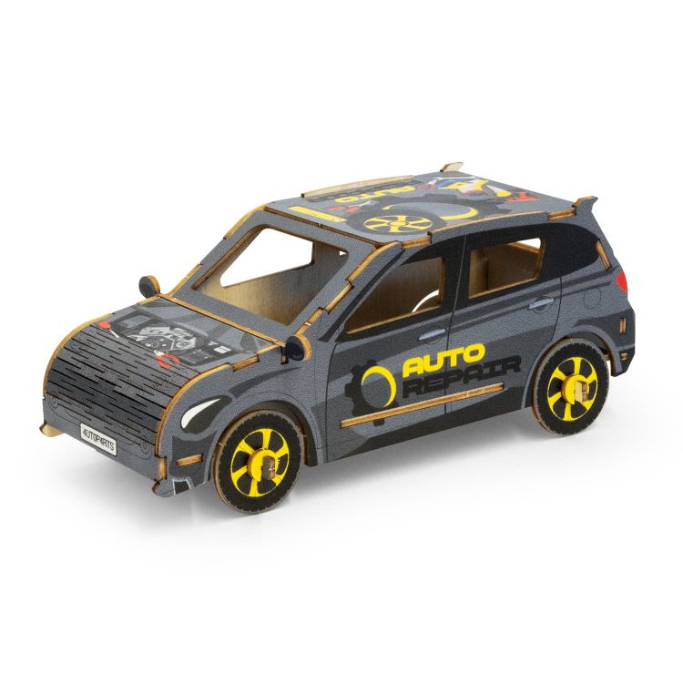 Picture of BRANDCRAFT Hatchback Car Wooden Model