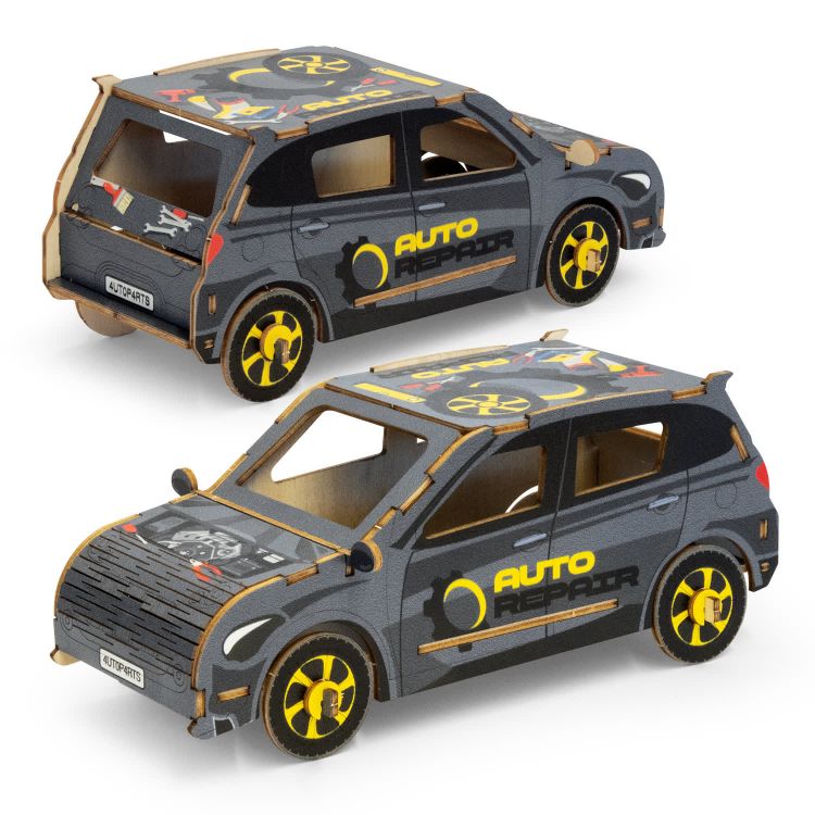 Picture of BRANDCRAFT Hatchback Car Wooden Model