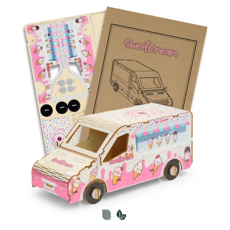 Picture of BRANDCRAFT Van Wooden Model