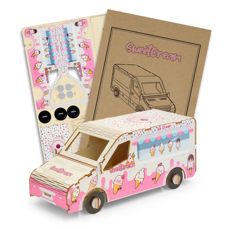 Picture of BRANDCRAFT Van Wooden Model