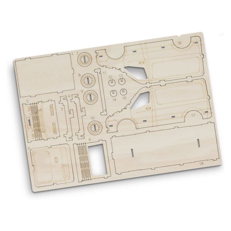 Picture of BRANDCRAFT Van Wooden Model