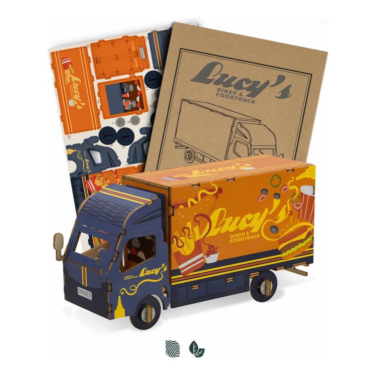Picture of BRANDCRAFT Small Truck Wooden Model