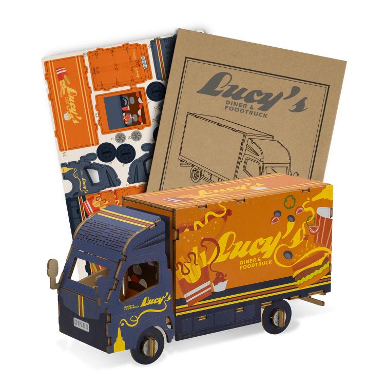 Picture of BRANDCRAFT Small Truck Wooden Model