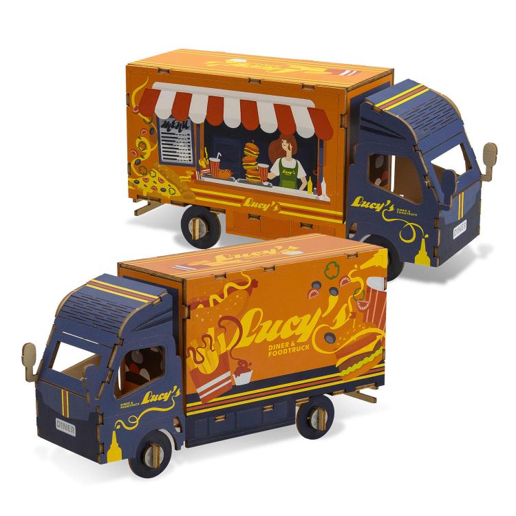 Picture of BRANDCRAFT Small Truck Wooden Model