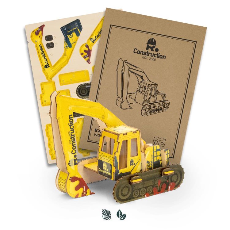 Picture of BRANDCRAFT Excavator Wooden Model