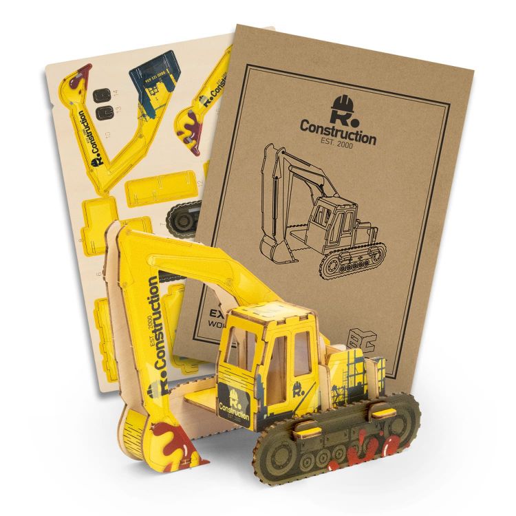 Picture of BRANDCRAFT Excavator Wooden Model