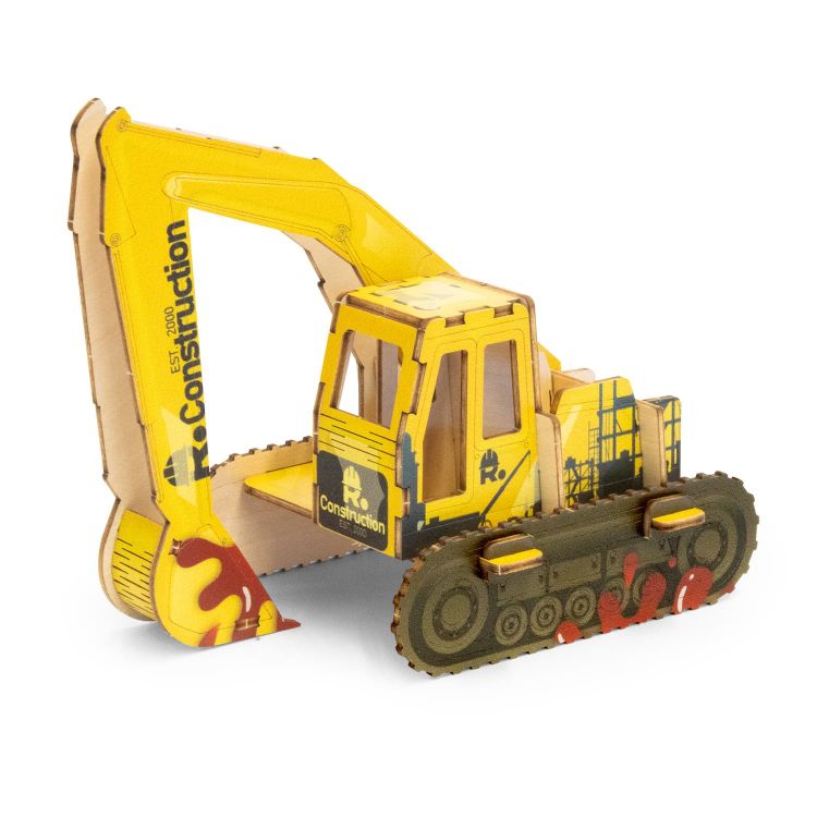 Picture of BRANDCRAFT Excavator Wooden Model