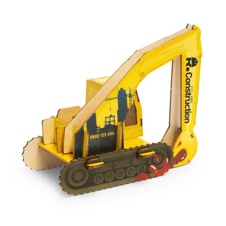 Picture of BRANDCRAFT Excavator Wooden Model