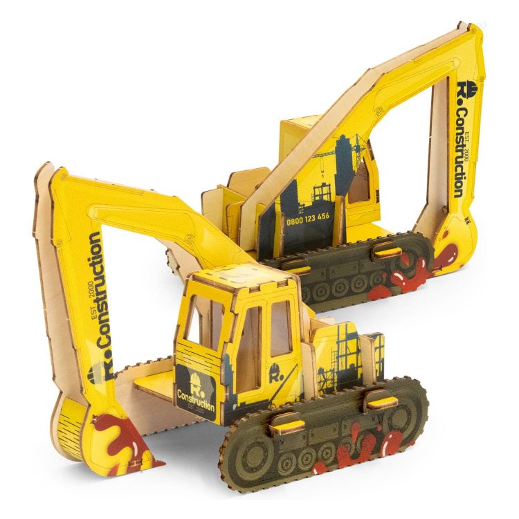 Picture of BRANDCRAFT Excavator Wooden Model