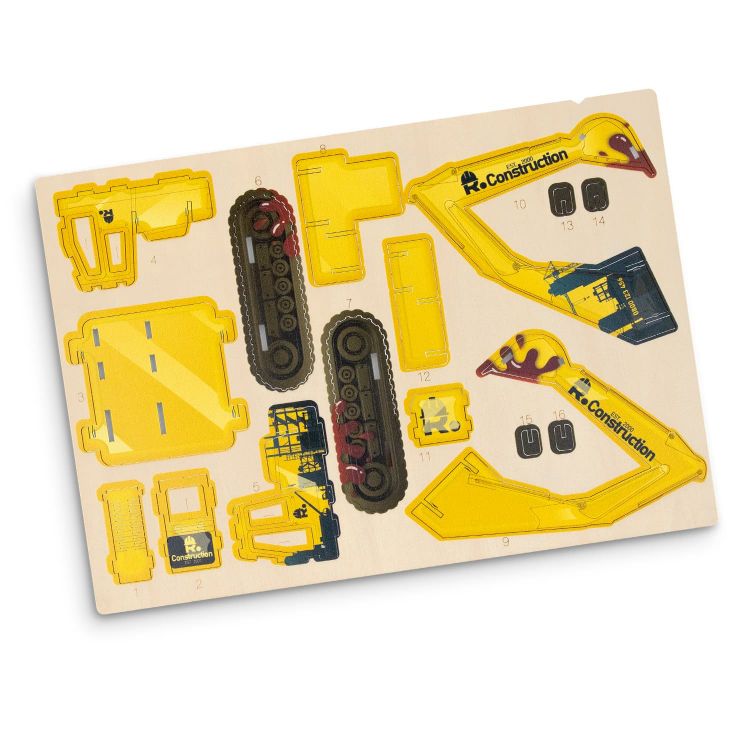 Picture of BRANDCRAFT Excavator Wooden Model