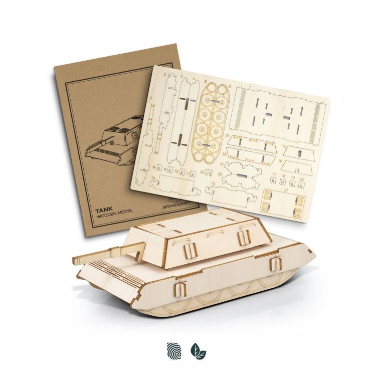 Picture of BRANDCRAFT Tank Wooden Model