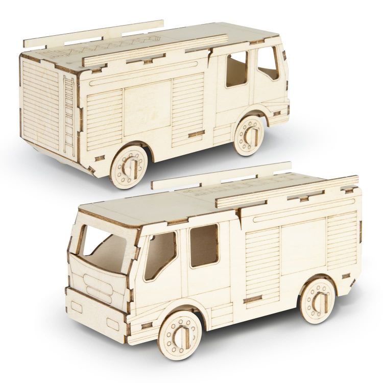 Picture of BRANDCRAFT Fire Truck Wooden Model