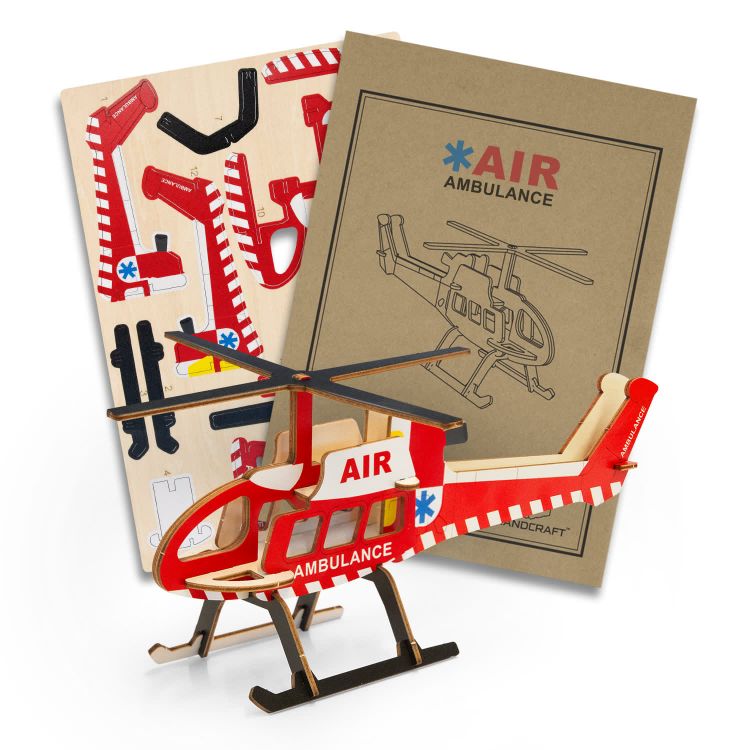 Picture of BRANDCRAFT Helicopter Wooden Model