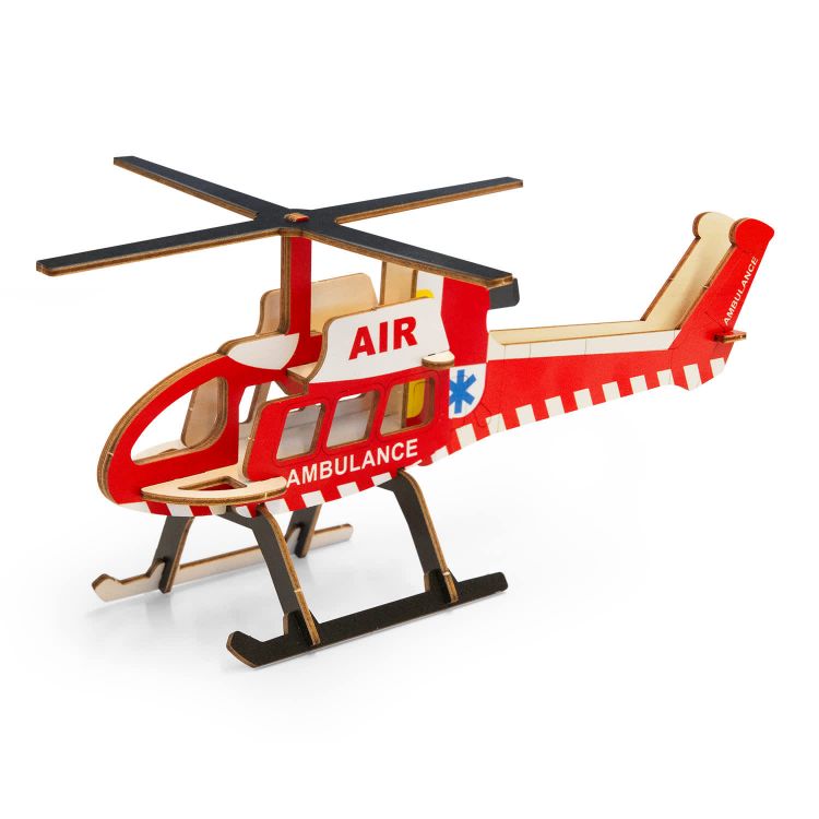 Picture of BRANDCRAFT Helicopter Wooden Model