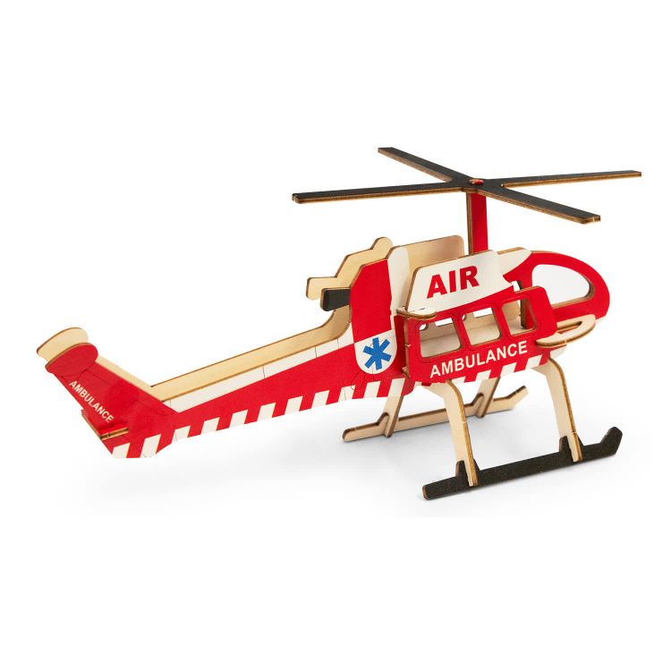 Picture of BRANDCRAFT Helicopter Wooden Model
