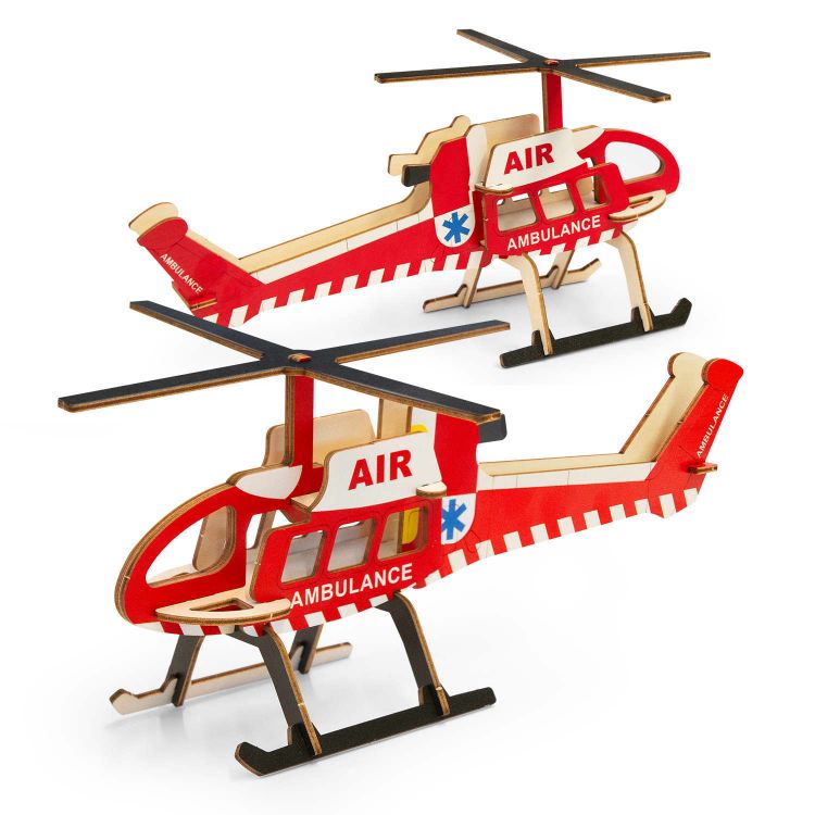 Picture of BRANDCRAFT Helicopter Wooden Model