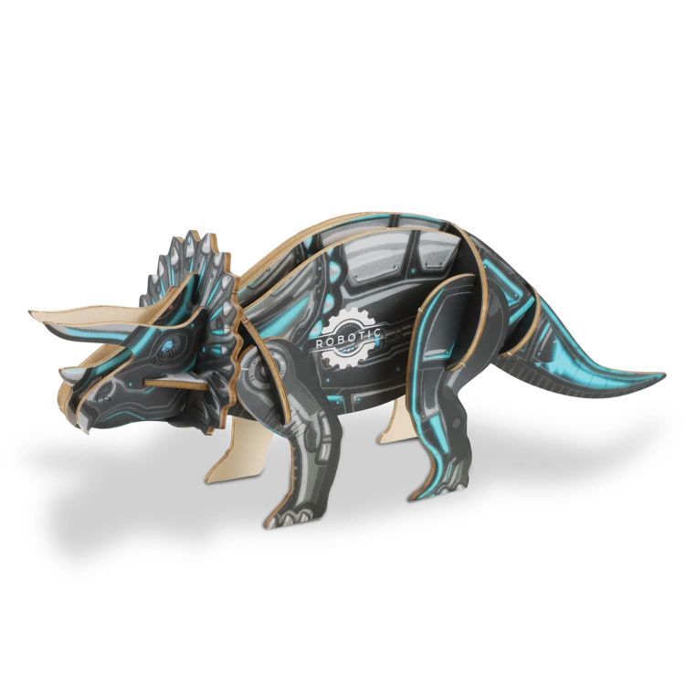 Picture of BRANDCRAFT Triceratops Wooden Model