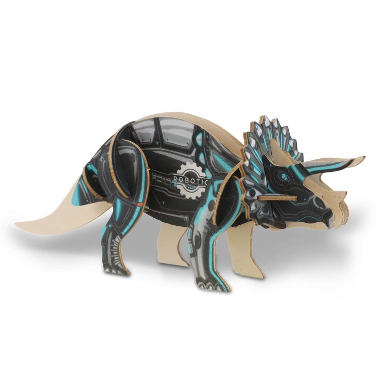 Picture of BRANDCRAFT Triceratops Wooden Model