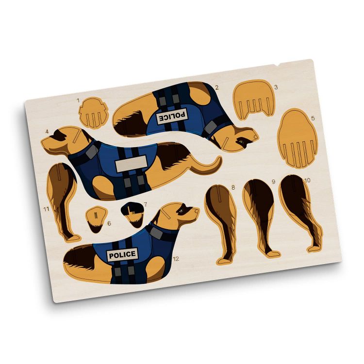 Picture of BRANDCRAFT Dog Wooden Model