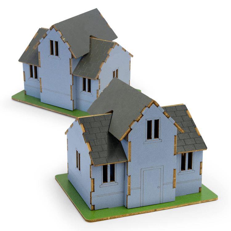 Picture of BRANDCRAFT House Wooden Model