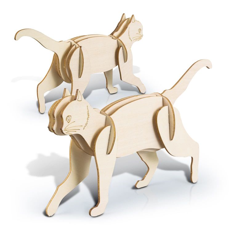 Picture of BRANDCRAFT Cat Wooden Model