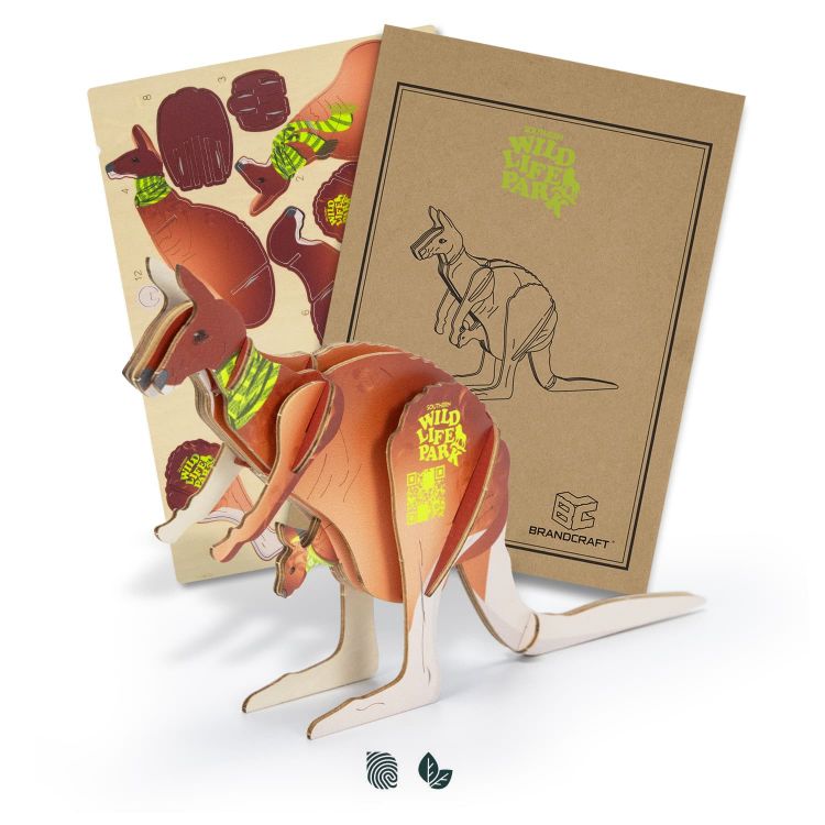 Picture of BRANDCRAFT Kangaroo Wooden Model