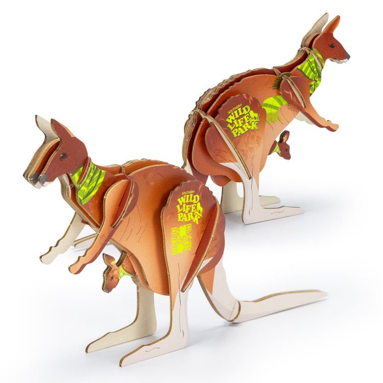 Picture of BRANDCRAFT Kangaroo Wooden Model