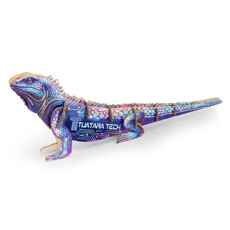 Picture of BRANDCRAFT Tuatara Wooden Model