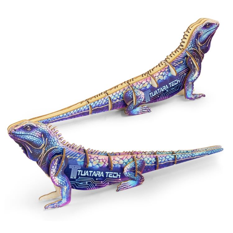 Picture of BRANDCRAFT Tuatara Wooden Model