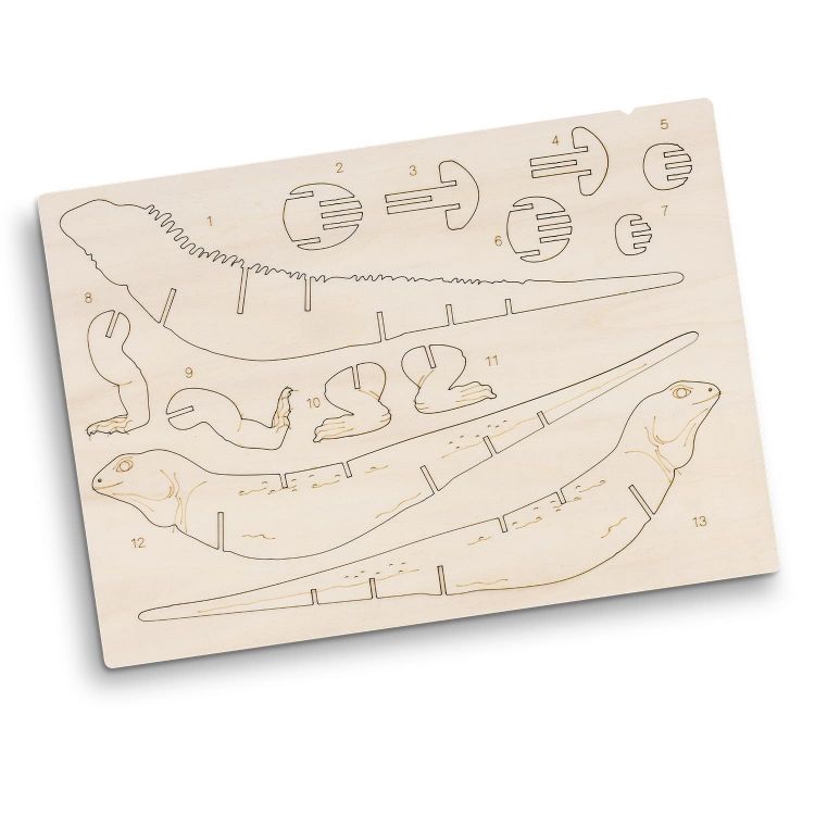 Picture of BRANDCRAFT Tuatara Wooden Model