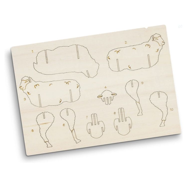 Picture of BRANDCRAFT Sheep Wooden Model