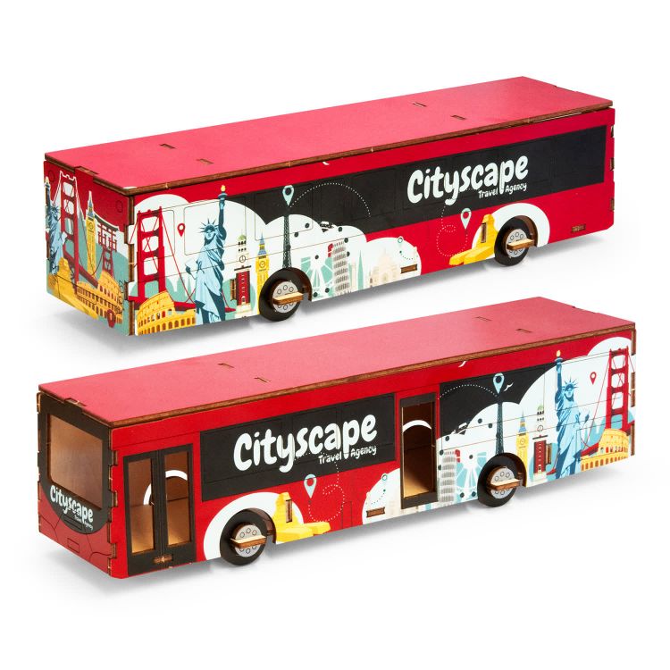 Picture of BRANDCRAFT Bus Wooden Model