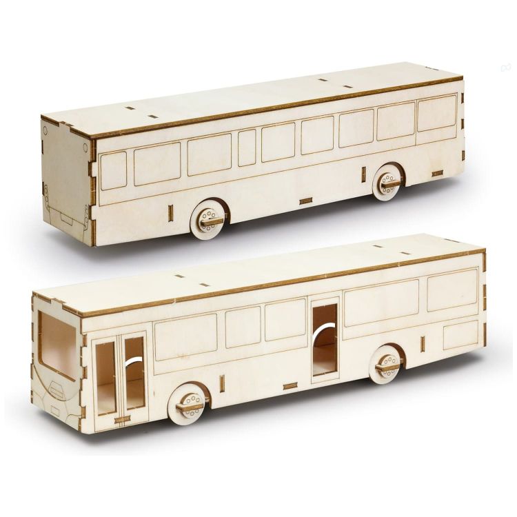 Picture of BRANDCRAFT Bus Wooden Model