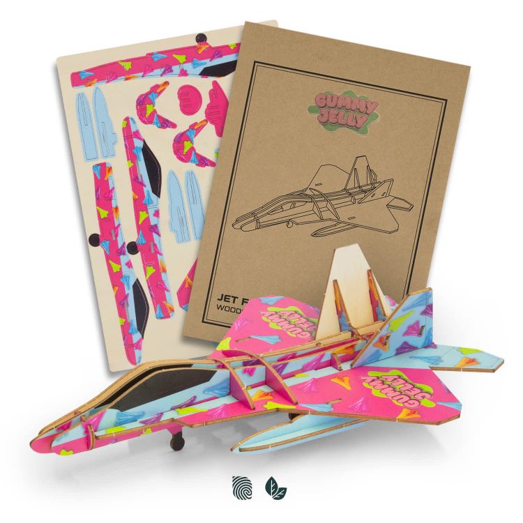 Picture of BRANDCRAFT Jet Fighter Wooden Model
