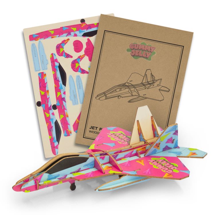 Picture of BRANDCRAFT Jet Fighter Wooden Model