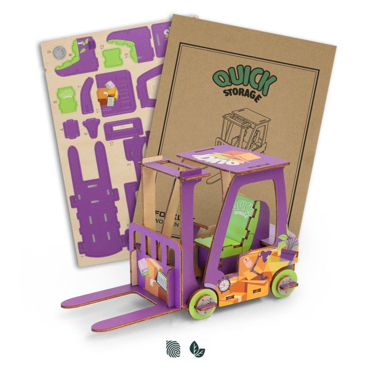 Picture of BRANDCRAFT Forklift Wooden Model