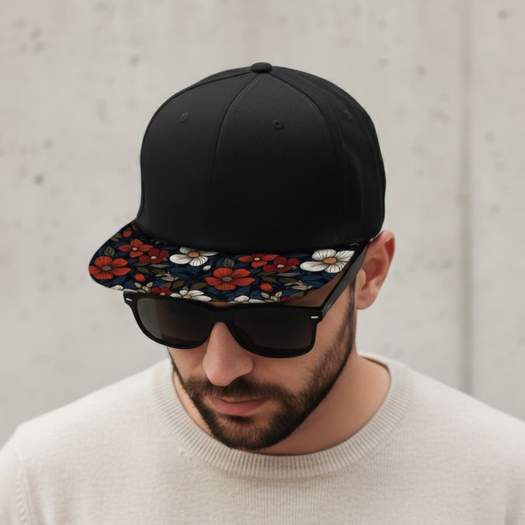 Picture of Crusade Custom Flat Peak Cap